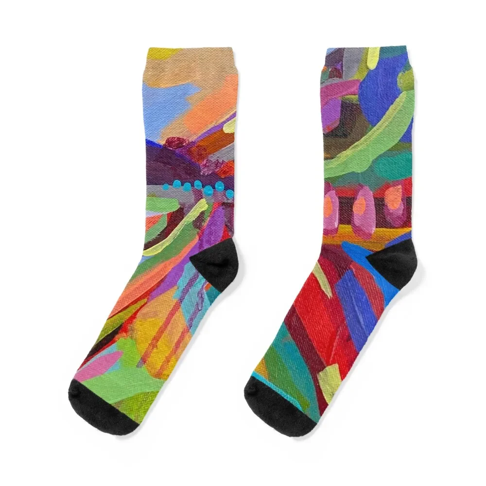 

MOUNTAIN POSE Socks Children's short essential Socks For Women Men's