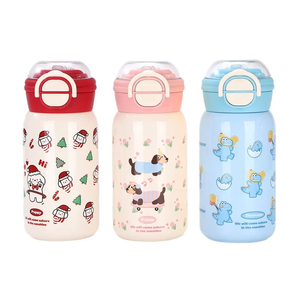 Portable 300ML Vacuum Cup Insulation Or Cooling High-Capacity Thermal Water Bottle Insulated Cup for Boys and Girls