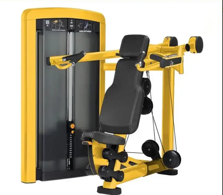 Commercial Complete Set Fitness Equipment Pin Load Selection Machines-Seated Shoulder Press Exercise Machine Competitive Price