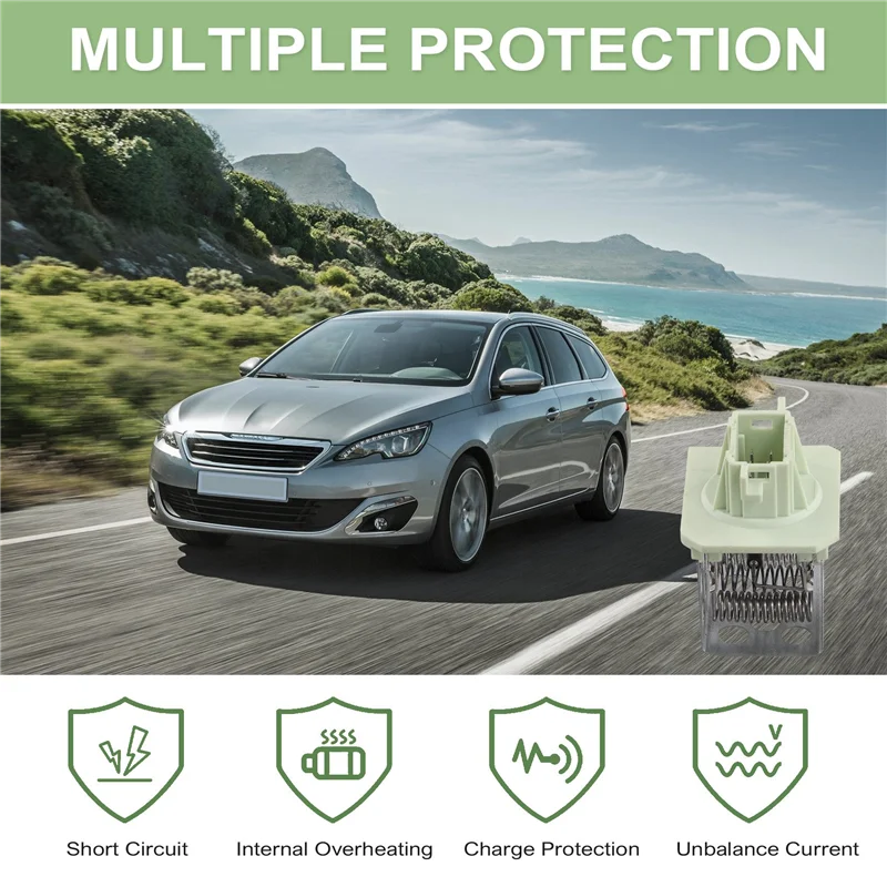 

AB61-6450NX, 9ML351332271 Новый резистор двигателя вентилятора отопителя для 206 1998 года выпуска