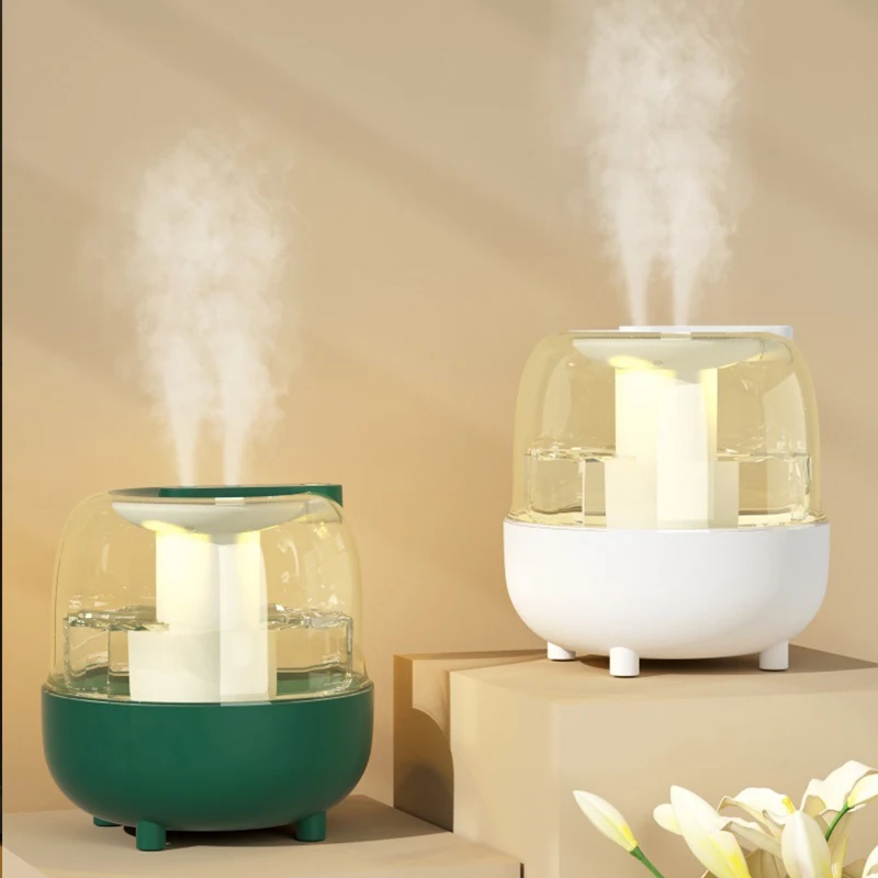 New 5L large capacity humidifier usb double fog spray low noise home bedroom office night light
