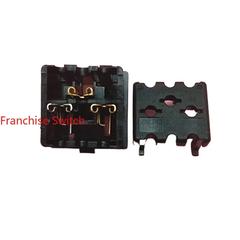 10PCS AC  power socket American standard seat square three-hole card type 15A sealed chassis  RF-6001