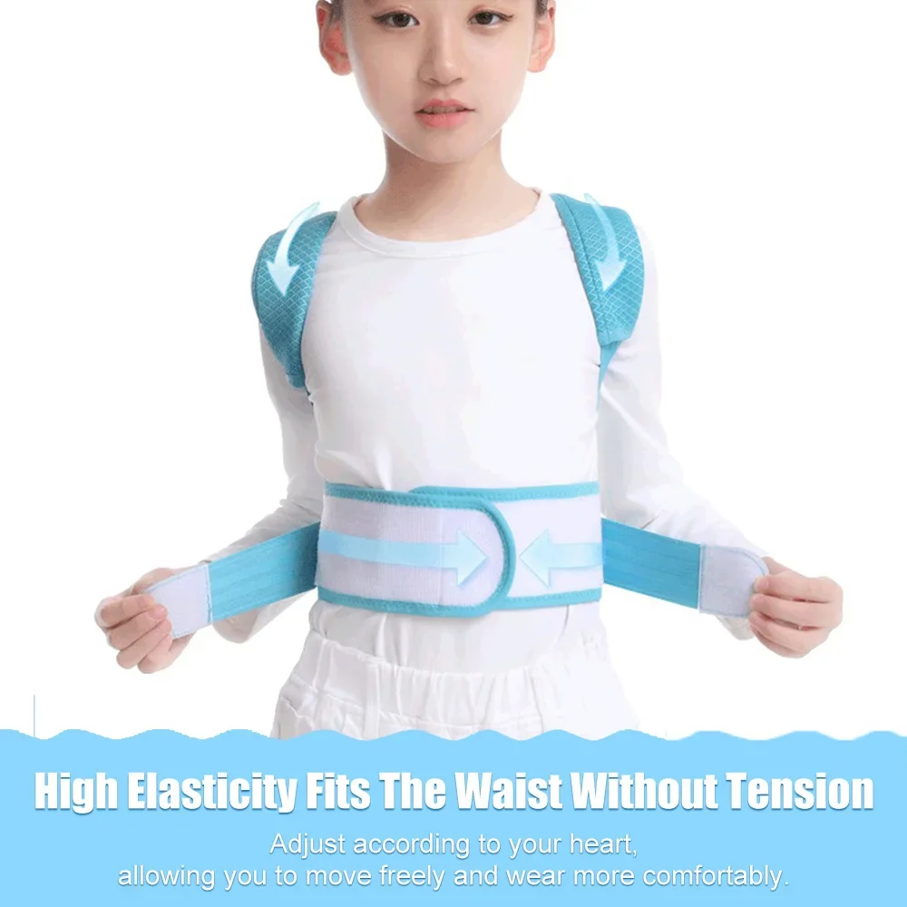 Adjustable Children Posture Corrector Back Support Belt Kids Orthopedic Corset For Kids Spine Back Lumbar Shoulder Braces Health