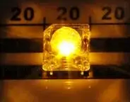 5Pcs 5mm F5 Piranha LED White RED Blue Yellow Amber Clear 5mm LED Diode Light-Emitting-Diodes 4-pins Diodos Brightness