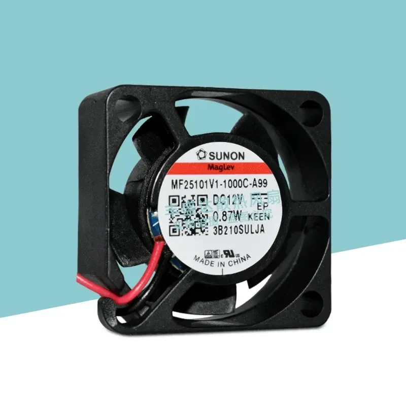 QM for SUNON MF25101V1-1000C-A99 2510 12V 0.87W Magnetic Suspension Cooling Fan 2.5CM