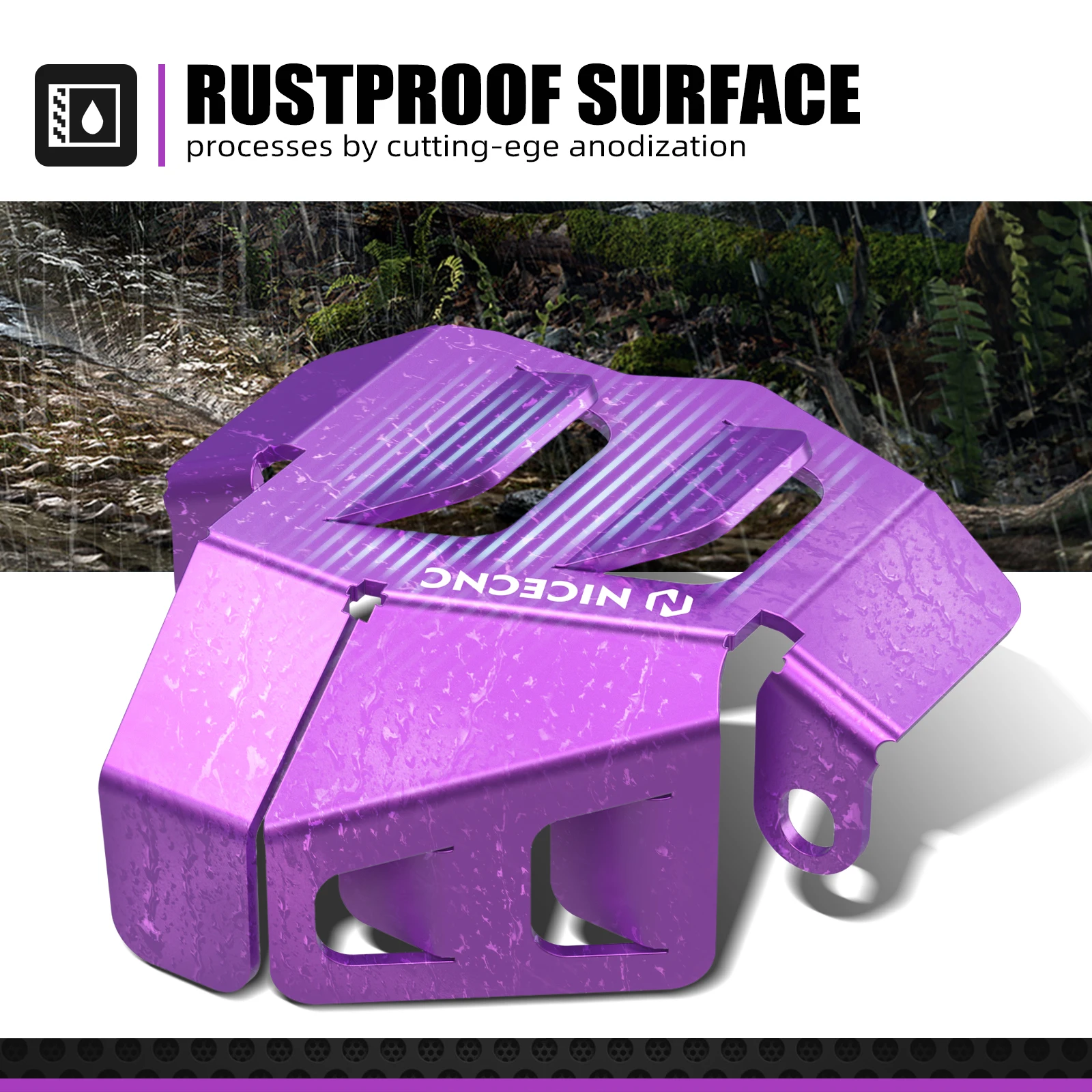 NICECNC لـ Surron light bee X light bee S light bee L1E Segway X160 Segway X260 2024 دراجة كهربائية واقي فرجار الفرامل الخلفي