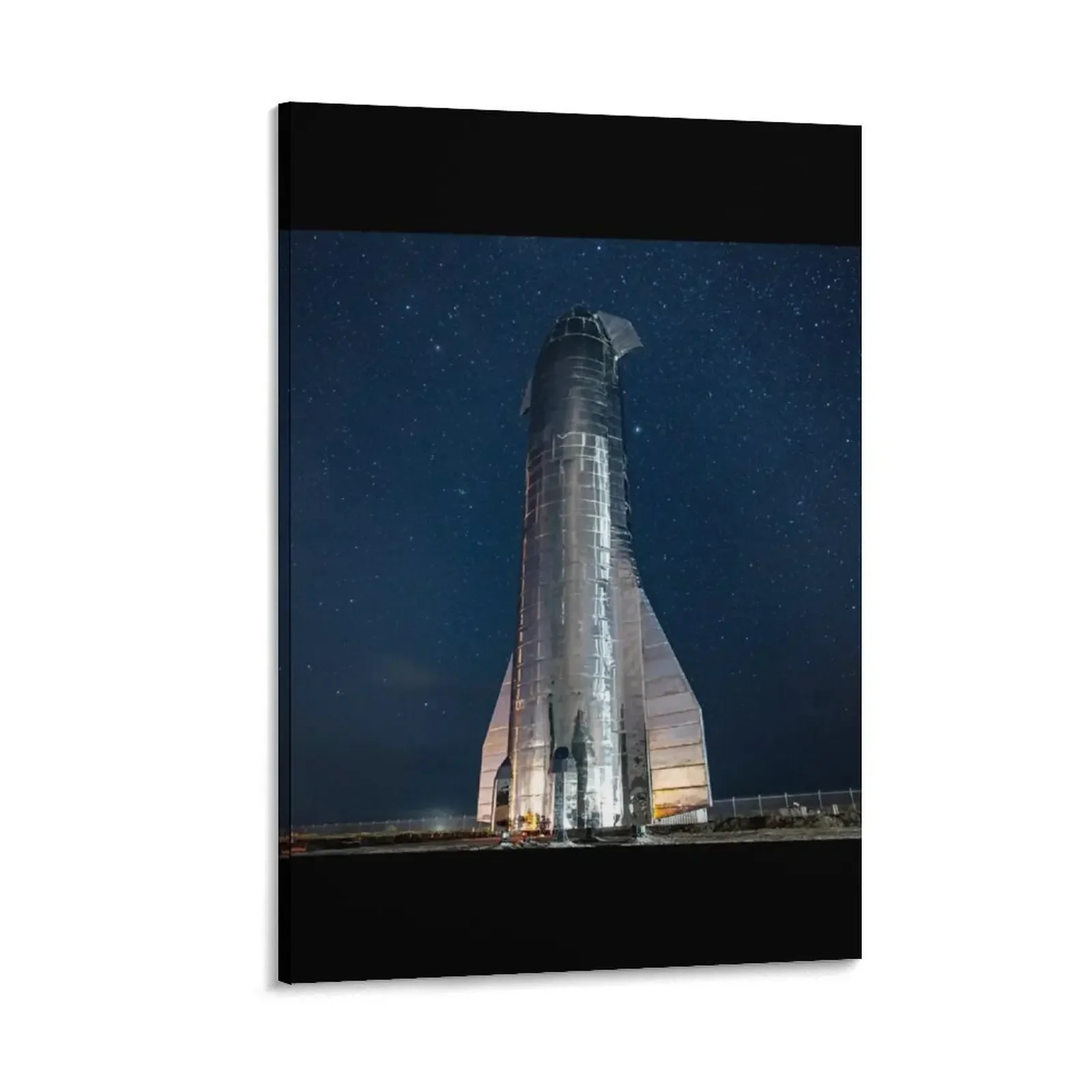 

SpaceX Starship at Night (8K resolution) Canvas Painting poster poster mural Decoration