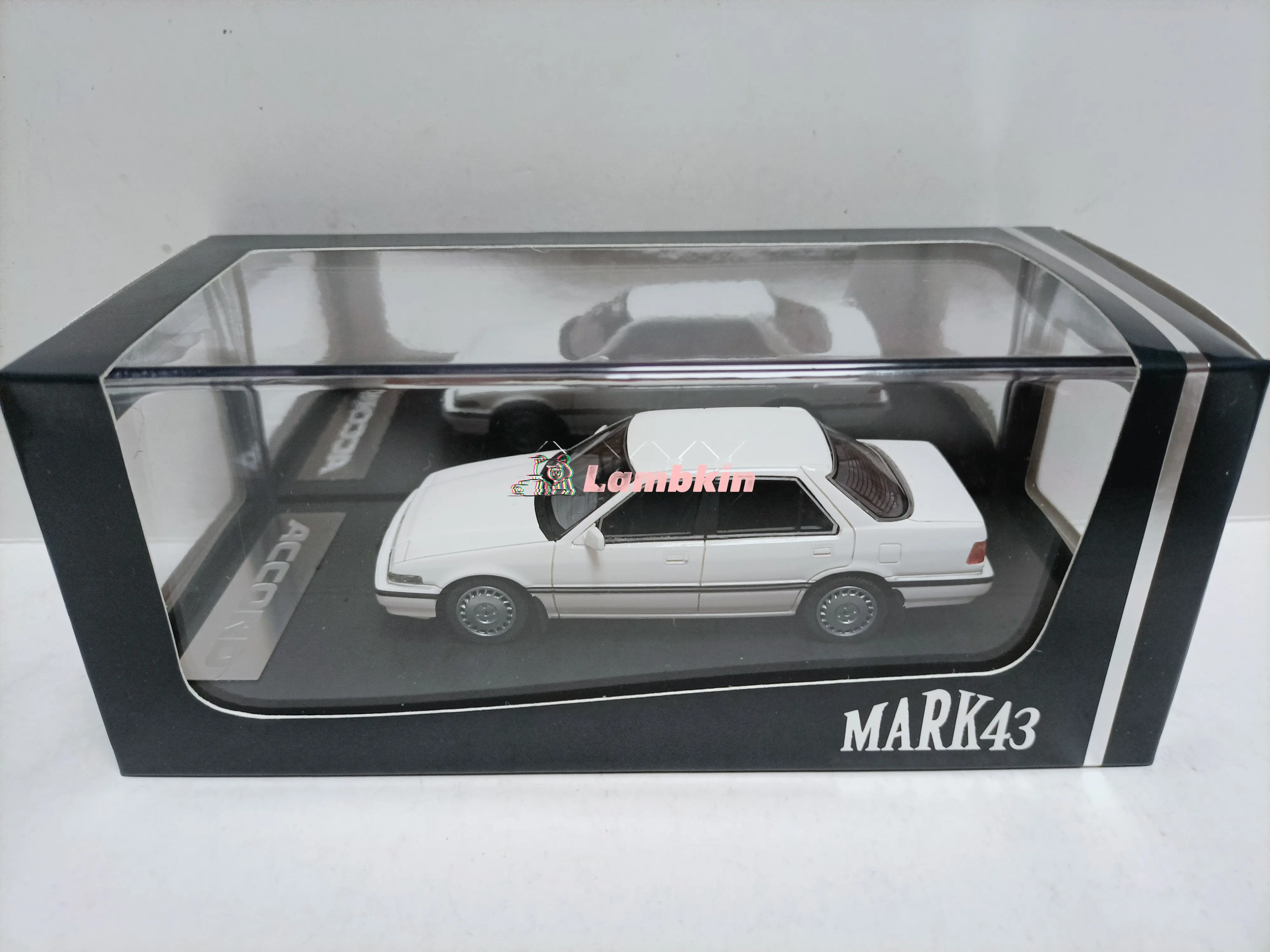 Mark43 1/43 For Honda Accord Executive Sedan Model Honda Accord CA3 Si Extreme White Miniature Model