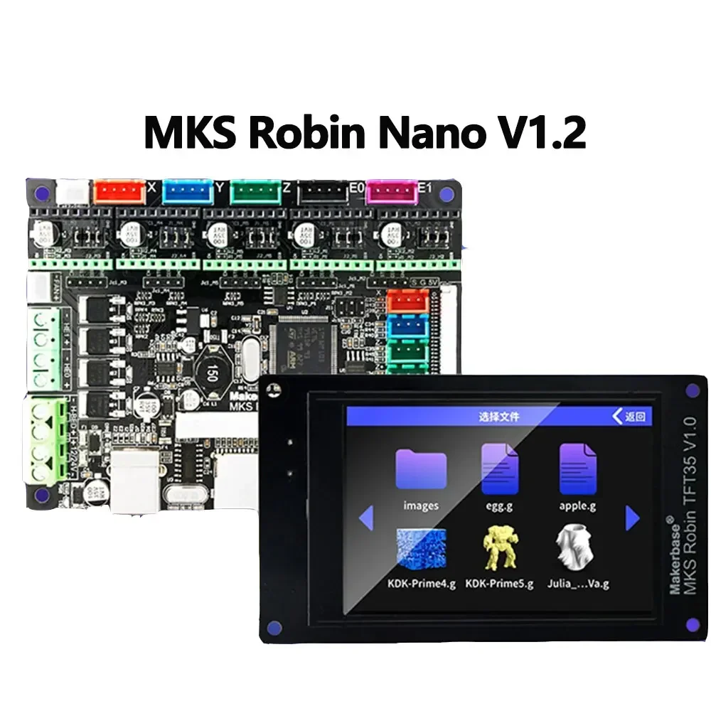 Scheda stampante 3D MKS STM32 MKS Robin Nano Board V1.2 Hardware Open Source (supporto Marlin