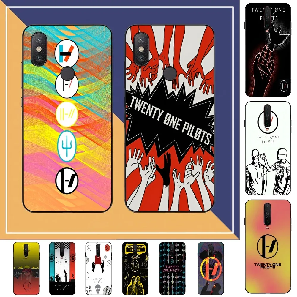 T-Twenty One Pilots Phone Case For Redmi Note 4 X 5 A 6 7 8 T 9 9S 10 11 11S 11Epro Poco M3 Pro