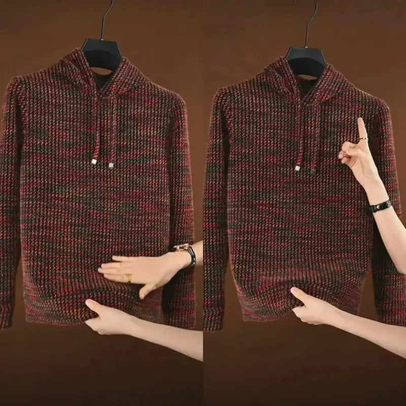 2025 New  Hoodie Jaet Couple Sweatirts Men's Youth Knitted Top Autumn Winter Men's Faion Casual Comfortable Fit