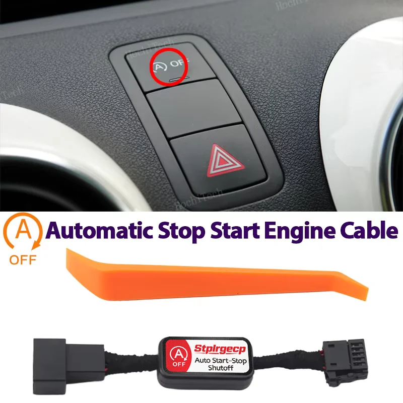 Car Auto Engine Start Stop Delete Switch Cable for Audi A1 A3 A4 A5 A6 A7 A8 TT TTS Q2 Q3 Q5 Q7 Q8  S3 S4 B8 B9 C7 C9 8V