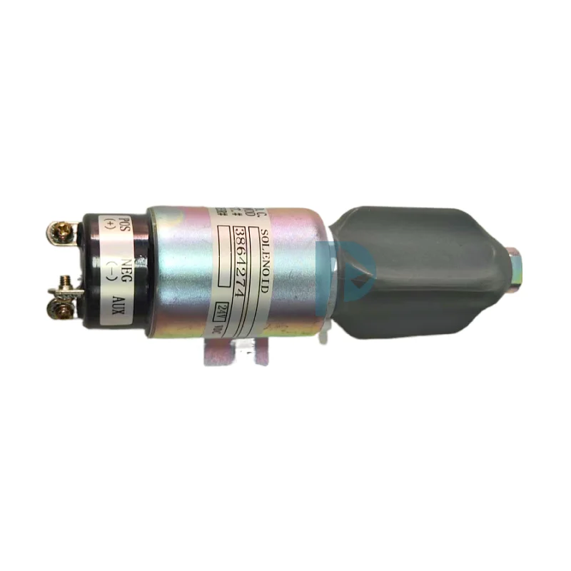 

For QSB4.5 B5.9 QSB5.9 Engines Fuel Pump Stop Solenoid Valve 24V SA-3766T 1700-2536 1751-24E7U1B1S5A 3864274 Excavator