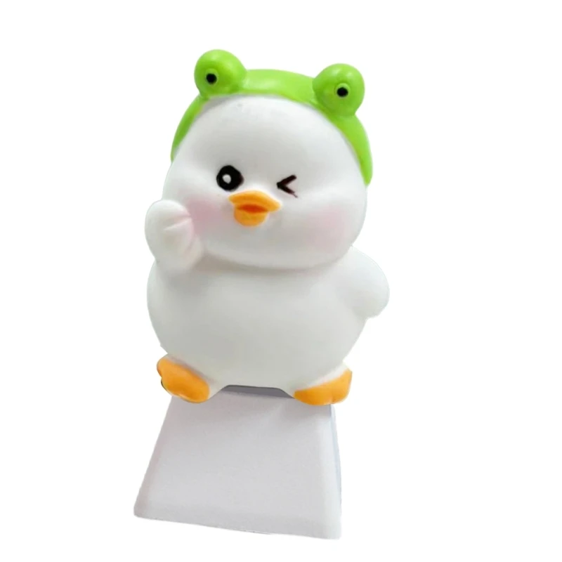 Fun 3D Duck Keycap Oem Height Cartoon Keycaps Optional Pattern For Mechanical Keyboards For Gamers And Professional