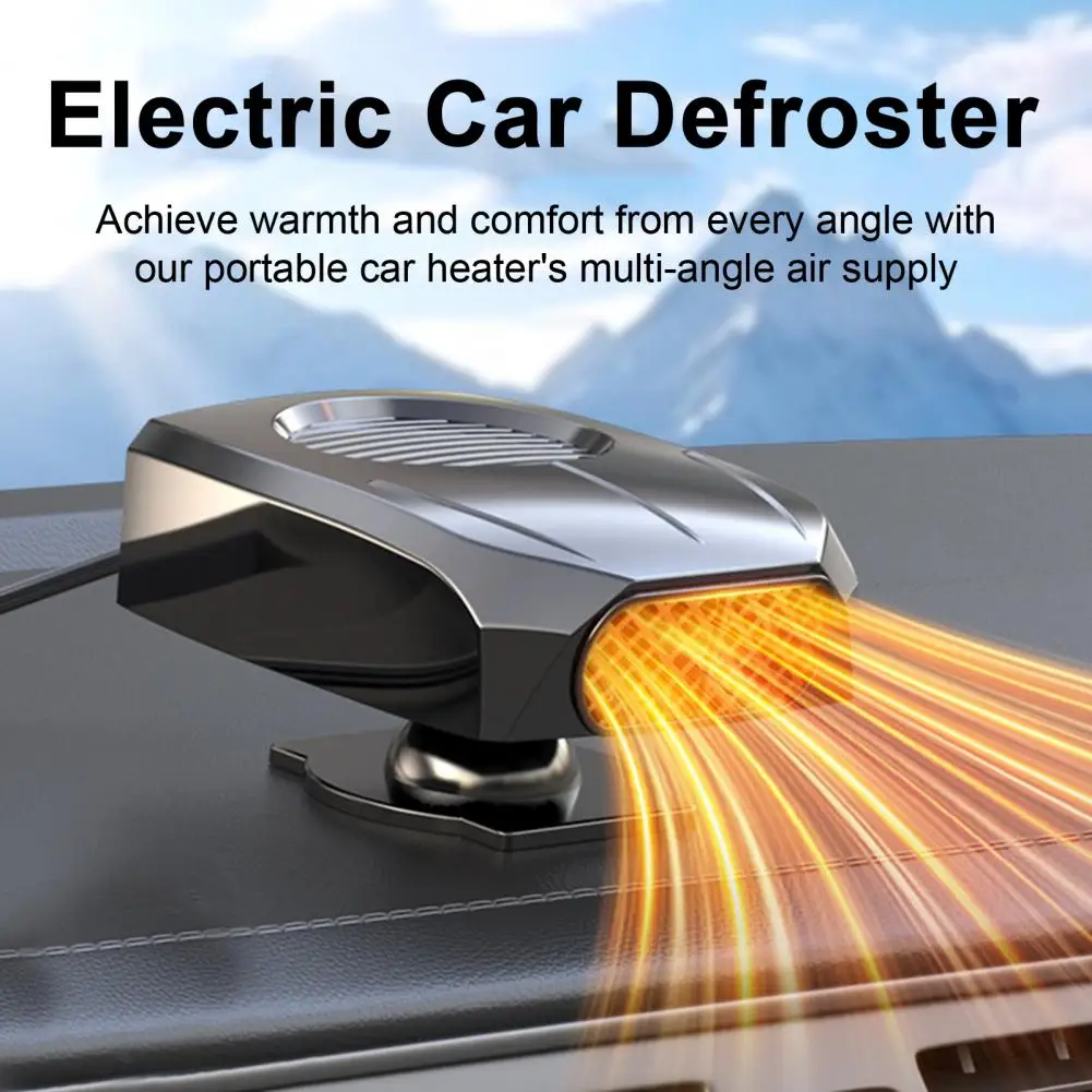 Car Defroster Compact Portable Car Heater with Rotatable Design for Fast Heating Easy Operation Auto Windshield for Cars