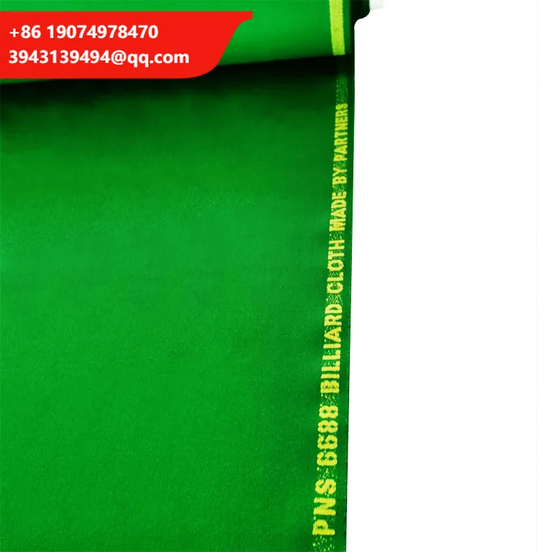 

PNS 6688 Billiard Table Cloth Felt 1.95m Width Green Cloth Snooker Table 90% Wool Cloth