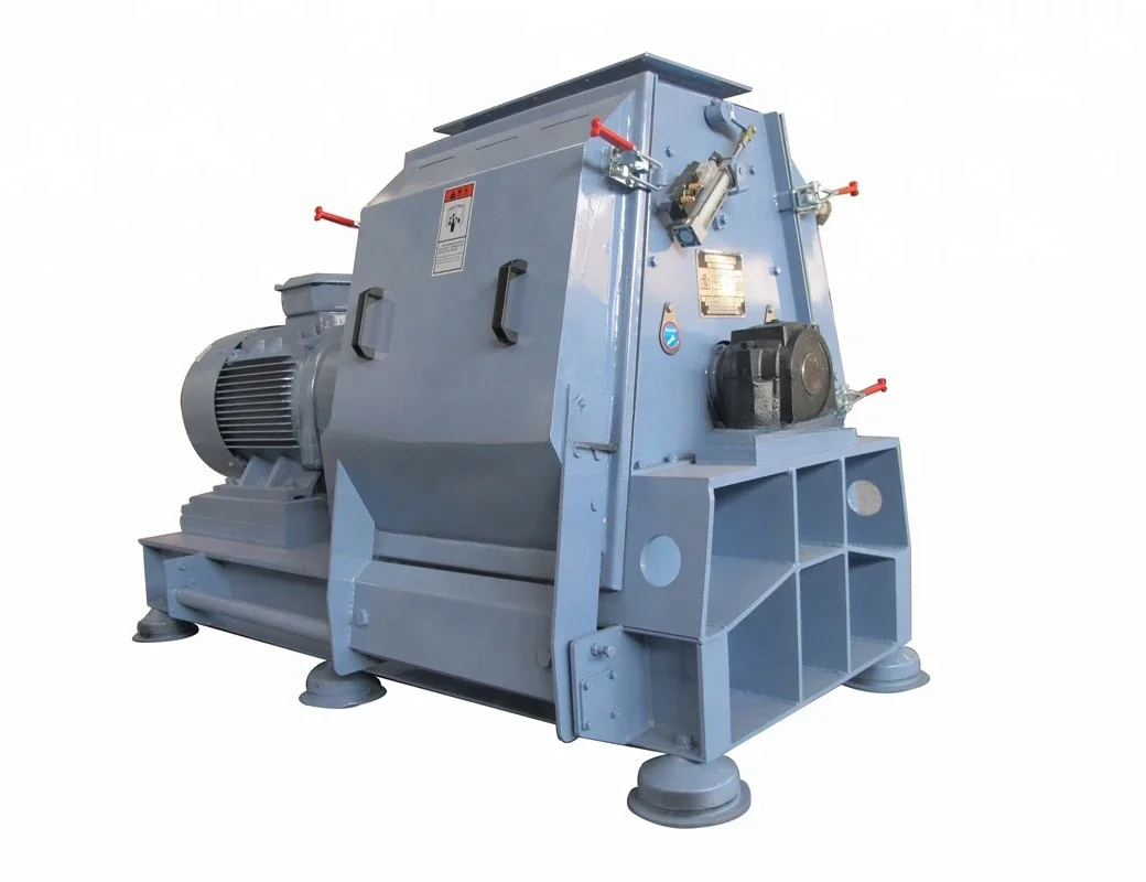 Grain Pulverizer  Wheat Crusher for Rabbit Feed with CE Hammer Mill