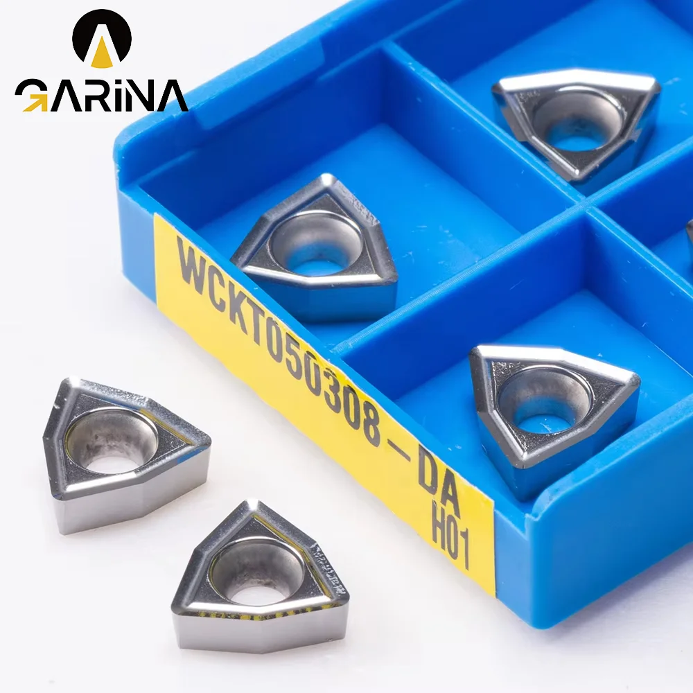 WCKT030208 WCKT040208 WCKT050308 WCKT06T308 DA H01 U Drill Aluminum insert CNC Lathe Cutter for WC Type Bit WCKT Turning Tool