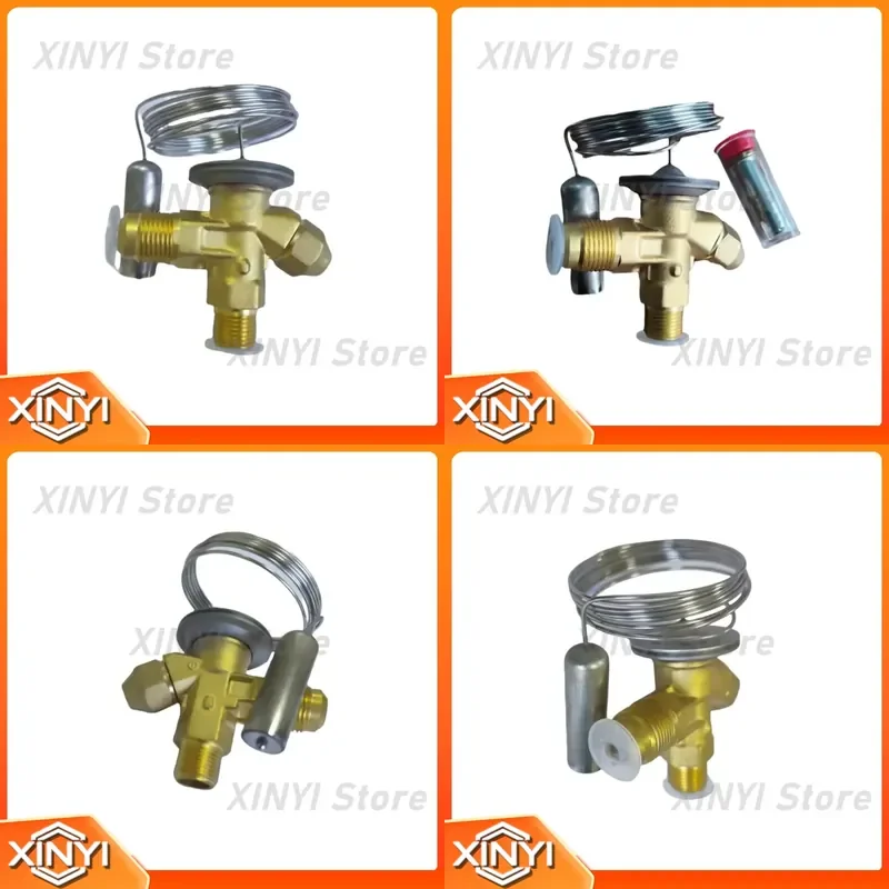 Industrial Thermostatic Expansion Valve for Refrigeration and Heat Exchange Systems HVAC R22 R404A R410A R134a for Air