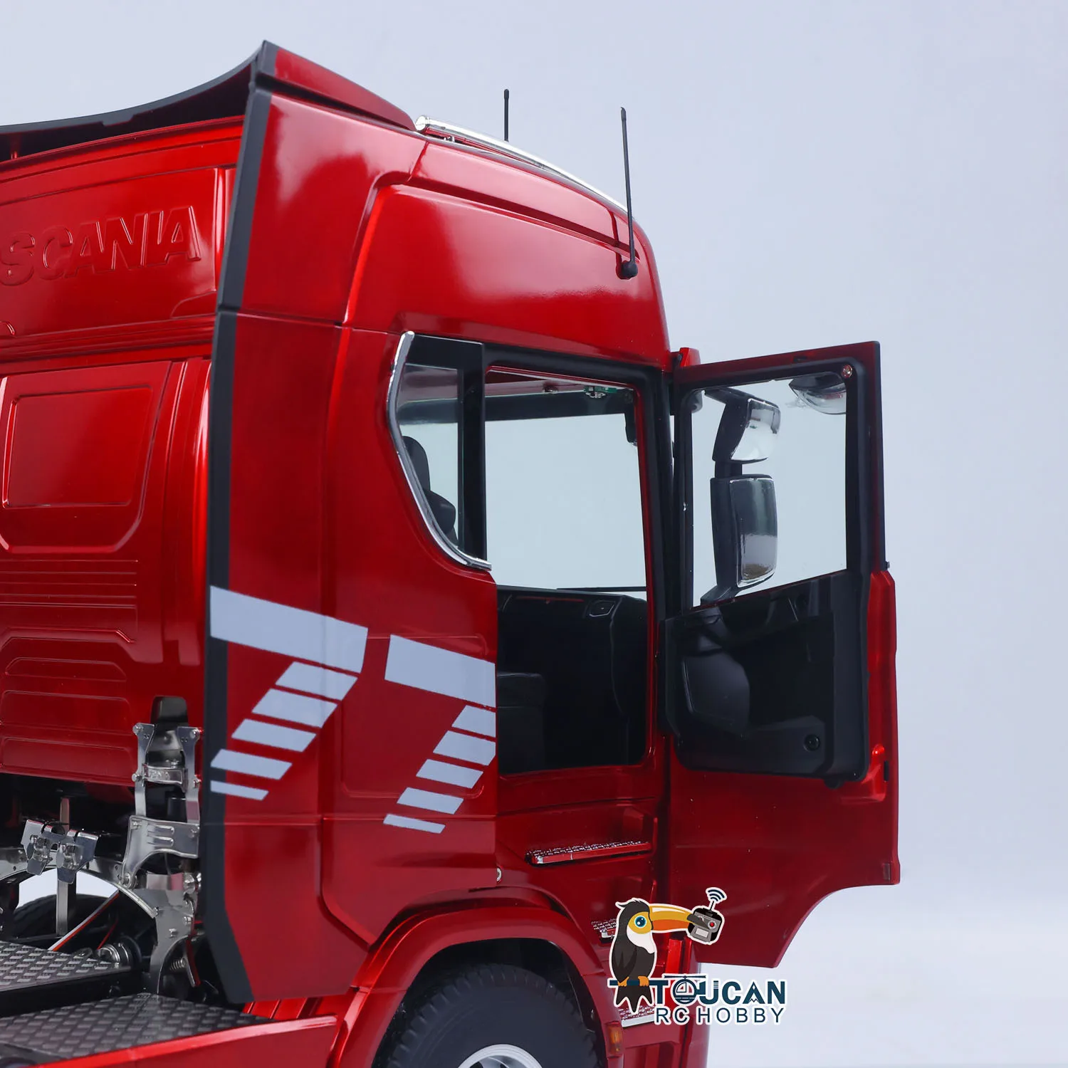 

KABOLITE K770S 6x6 Металлический радиоуправляемый тягач 1:14 Грузовик с дистанционным управлением Пятый колесо 2-скоростной свет Звук RC Игрушки для модели взрослого