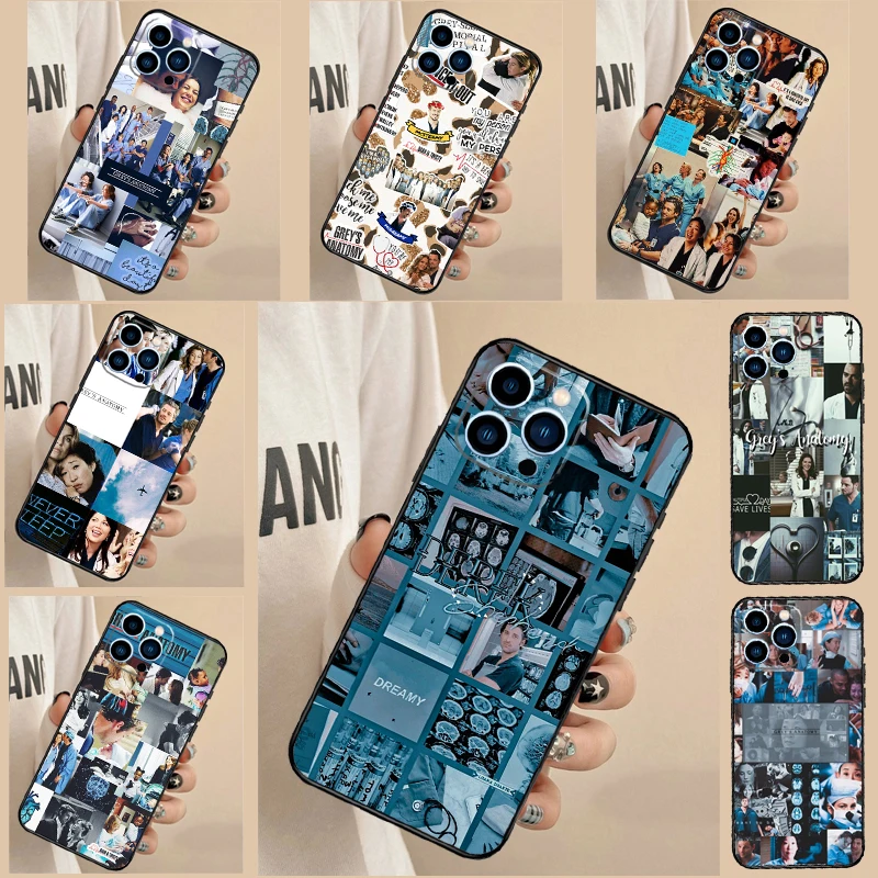 Чехол-коллаж Greys Anatomy для OnePlus 13R 12R 13T 15 13 12 11 10 9 10R 10T 8T Nord 5 CE 4 2 3 Lite N20 N30 Cover