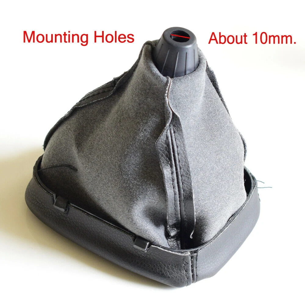 N31R_étui en Cuir de Pommeau de Levier de Vitesses à 6 Vitesses pour Mercedes-Benz Classe C D5F4 W203 #4