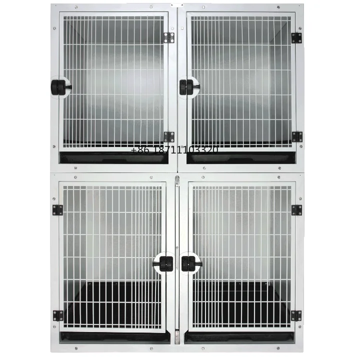 

KA-505 Dog Powder coating Stainless Steel High Quality modular cage banks