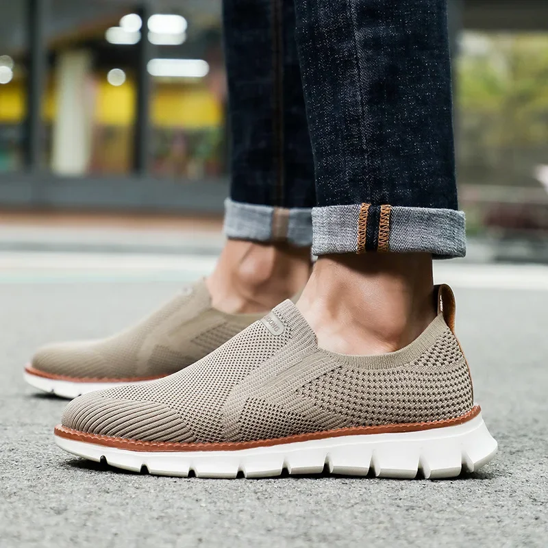 Hoge Kwaliteit Mannen Sneakers Schoenen Mannen Loafers Mode Ademend Mesh Man Casual Dansschoenen Mannelijke Trainer Zapatillas Hombre