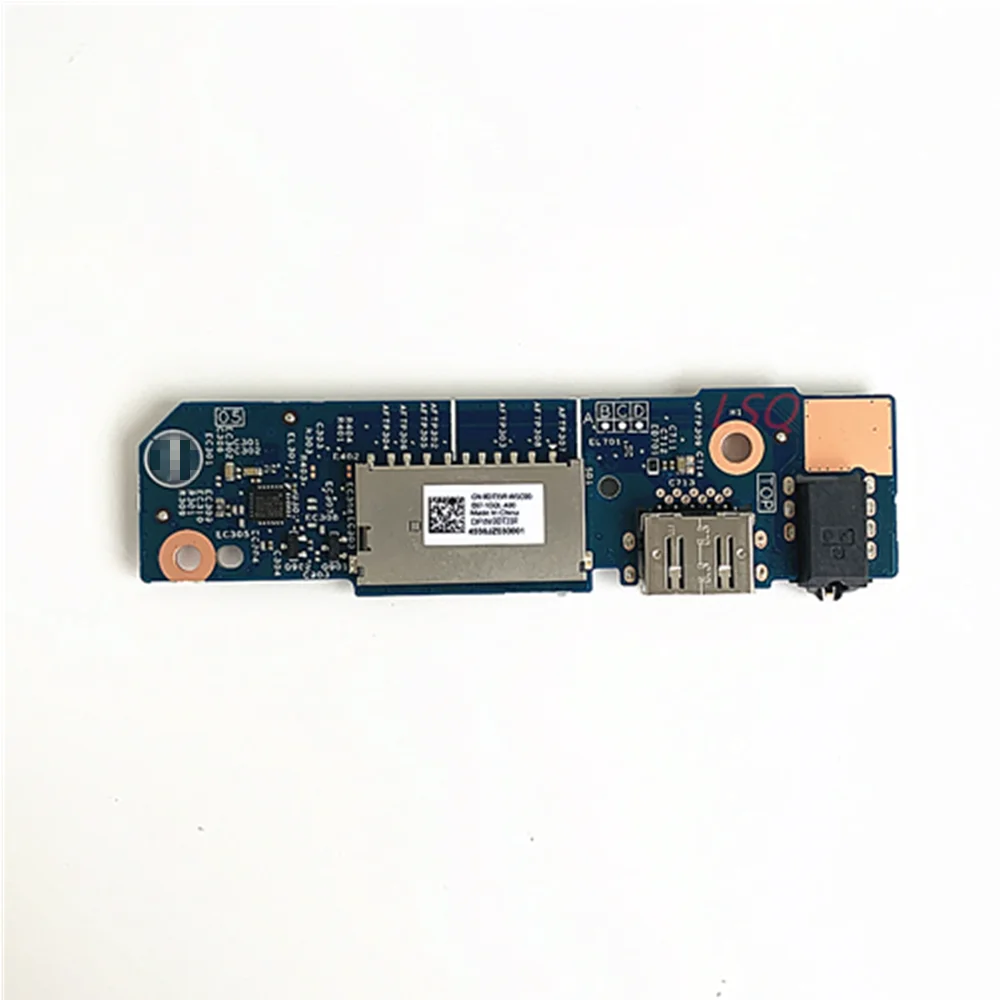 FOR Dell Inspiron 14 5400 5406 USB Board Audio Card Reader Board DT35R 0DT35R 100% Test OK