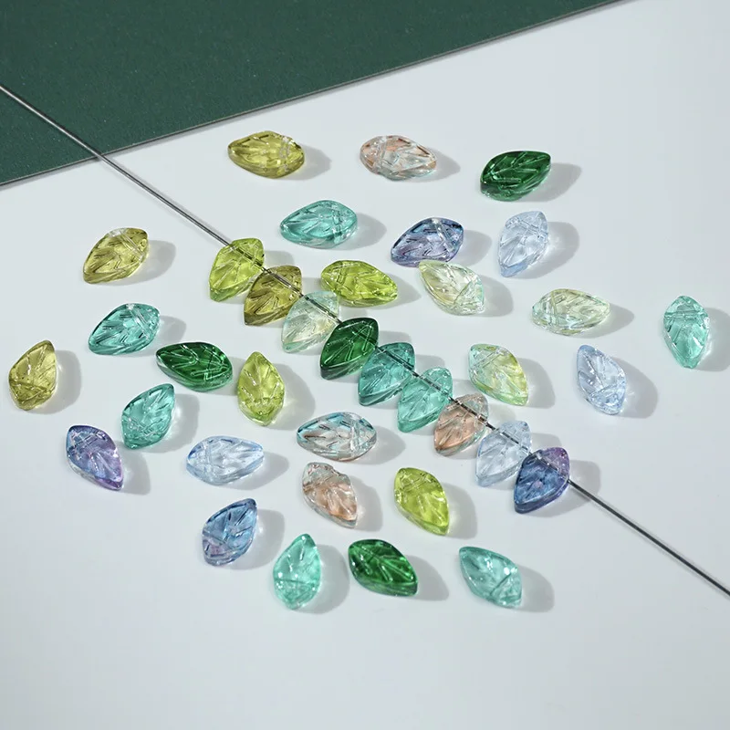 50Pcs 7X11Mm Leaf S… - image