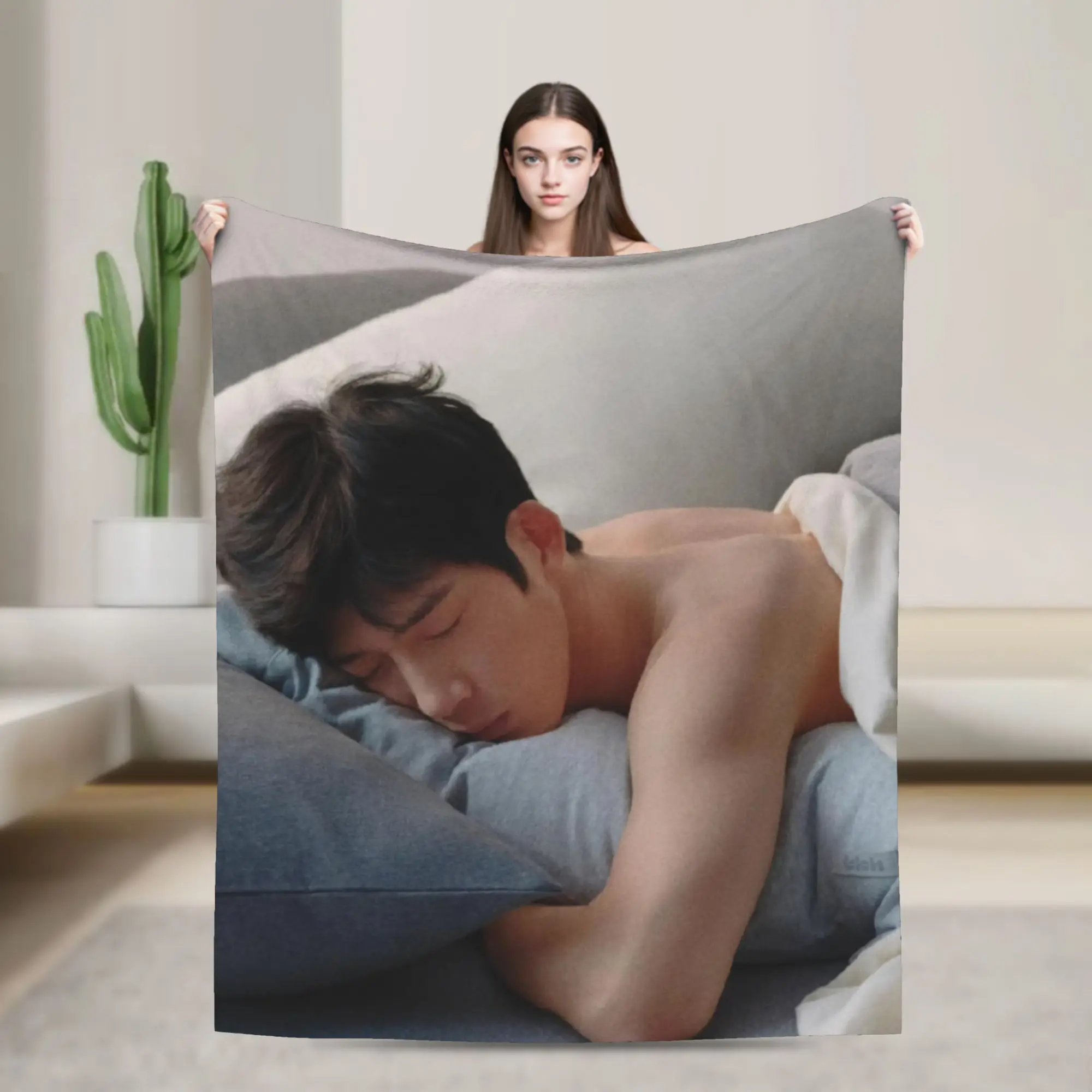 The Early Spring Luke Blanket Quality Warm  Bedding Throws Winter Child Couch Bed Print Bedspread