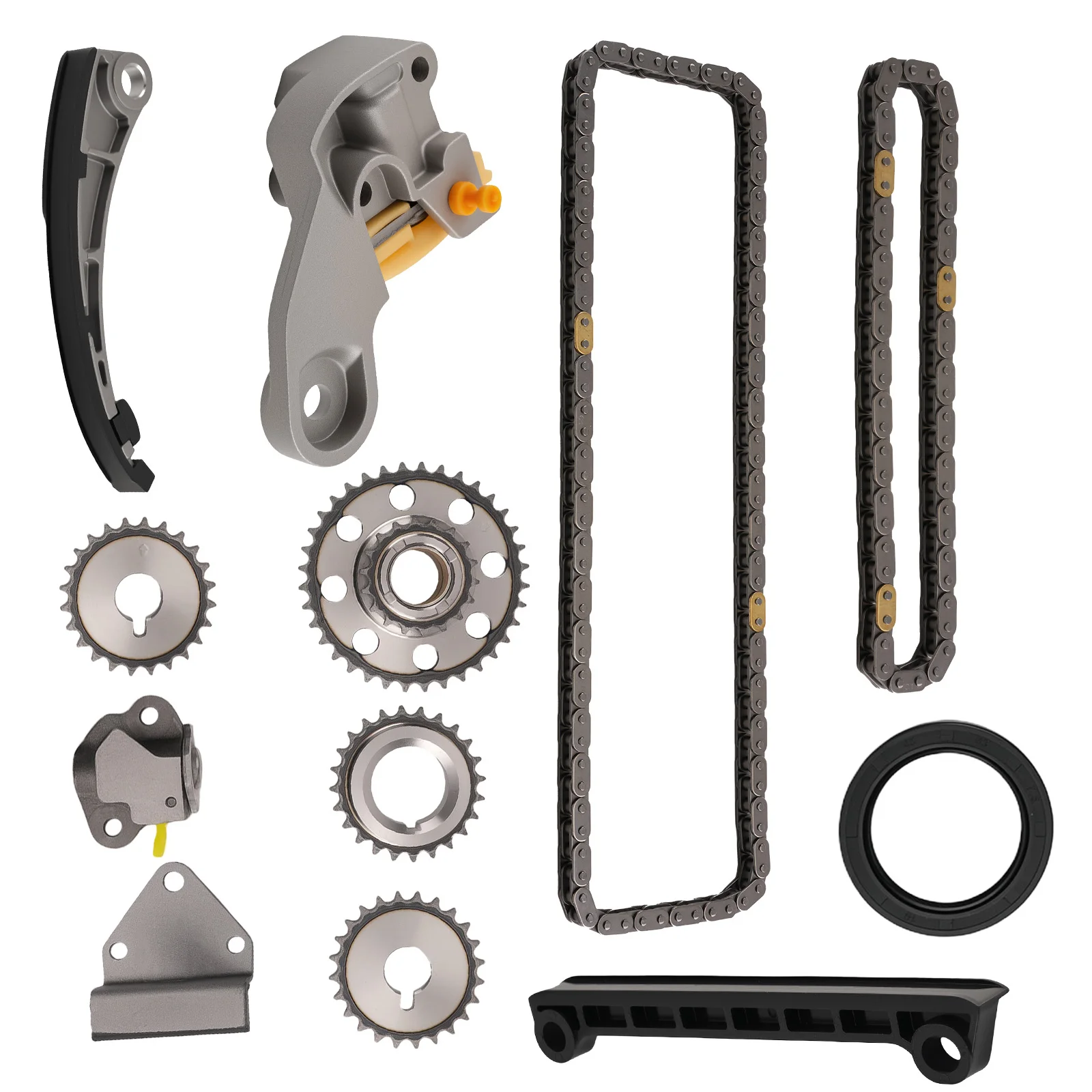 

Timing Chain Tensioner Kit w/ Guide Rail for Suzuki Aerio 2.3L 2004-2007 1276277E10 1283177E00 1281177E00 1276177E10