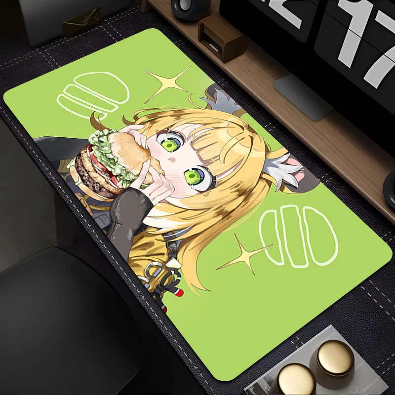 

Anime Mouse Pad PC Zenless Zone Zero Ju Fufu Keyboard Pad Kawaii Tiger Girl ZZZ Desktop Mouse Mat Laptop Gaming Rubber Mousepad