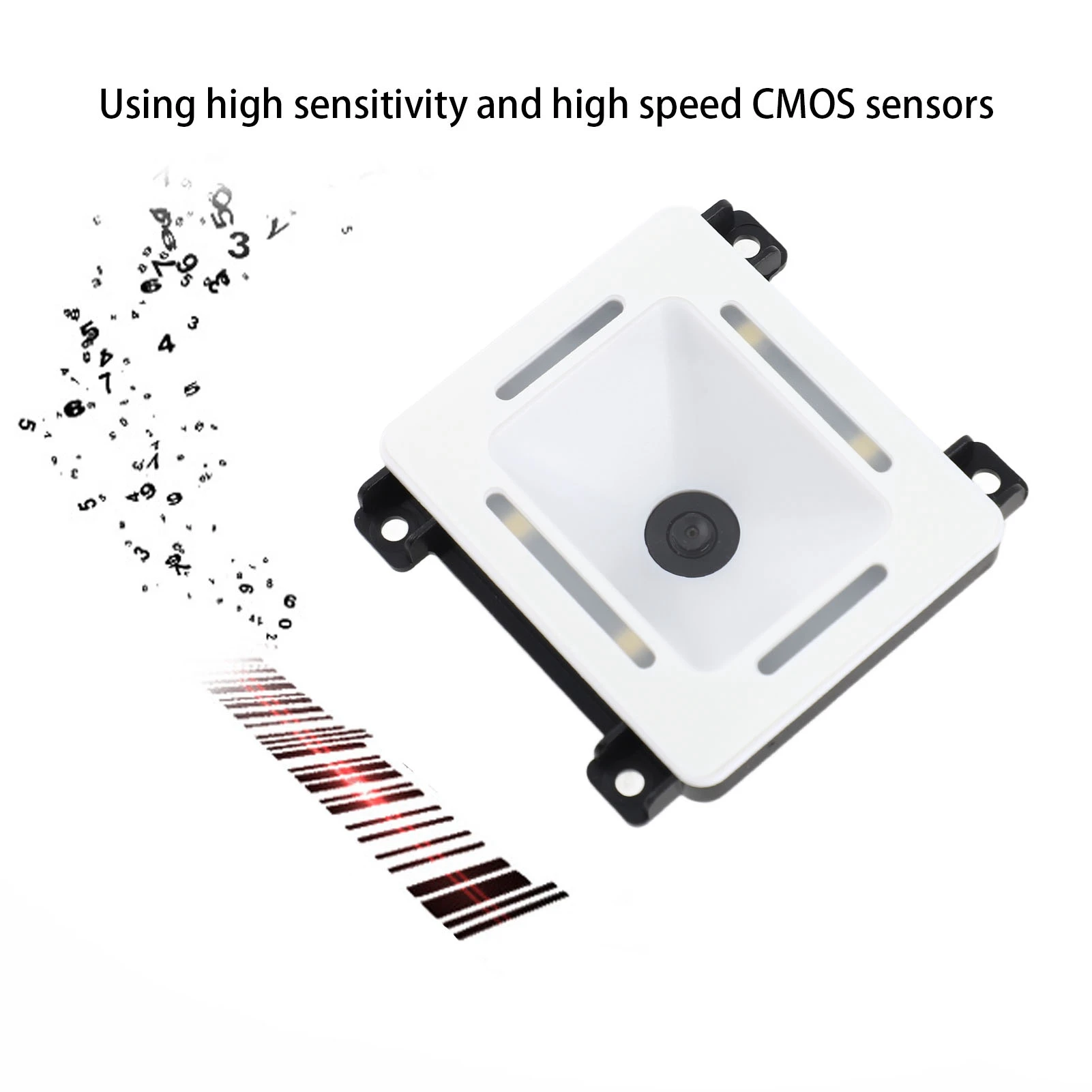 Embedded Barcode Scanner Embedded Barcode Reader Quick Response 1D 2D QR  Scanning Module USB Interface for Smart Projects