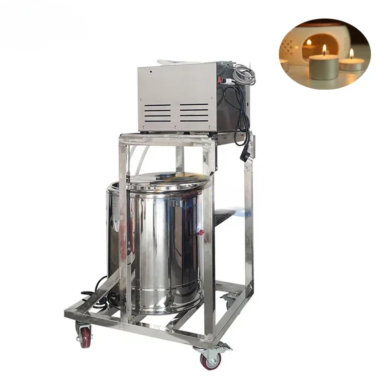 Professional Melter Widely Maker Pillar Liquid Wax Filling Tin Jar Candle Making Machine For Sale Hot sales