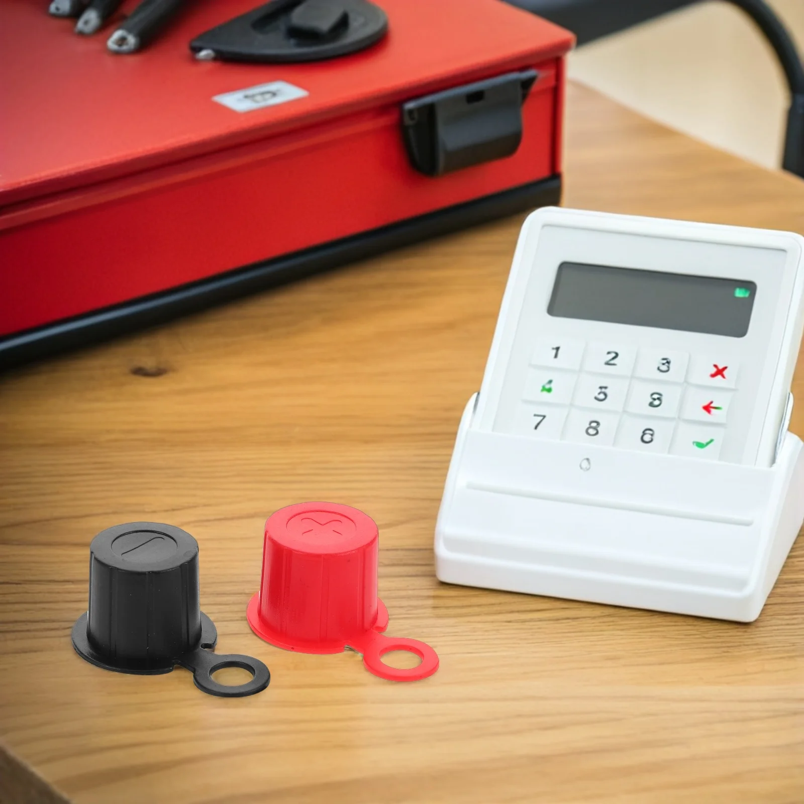 

1 Pair Car Terminal Caps Insulated Protection For Positive Negative Posts Durable Auto Truck Motorcycle Post