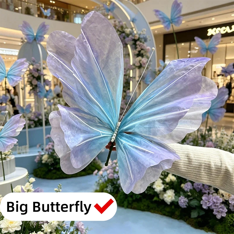 Home And Textiles Today - Grote Schaal Simulatie Vlinder Reuze 3D
