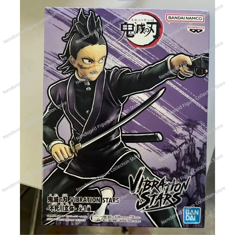 In Stock Bandai BANPRESTO Vibration Stars VS Demon Slayer Shinazugawa Genya Anime Action Figure Toy Gift Model Collection Hobby