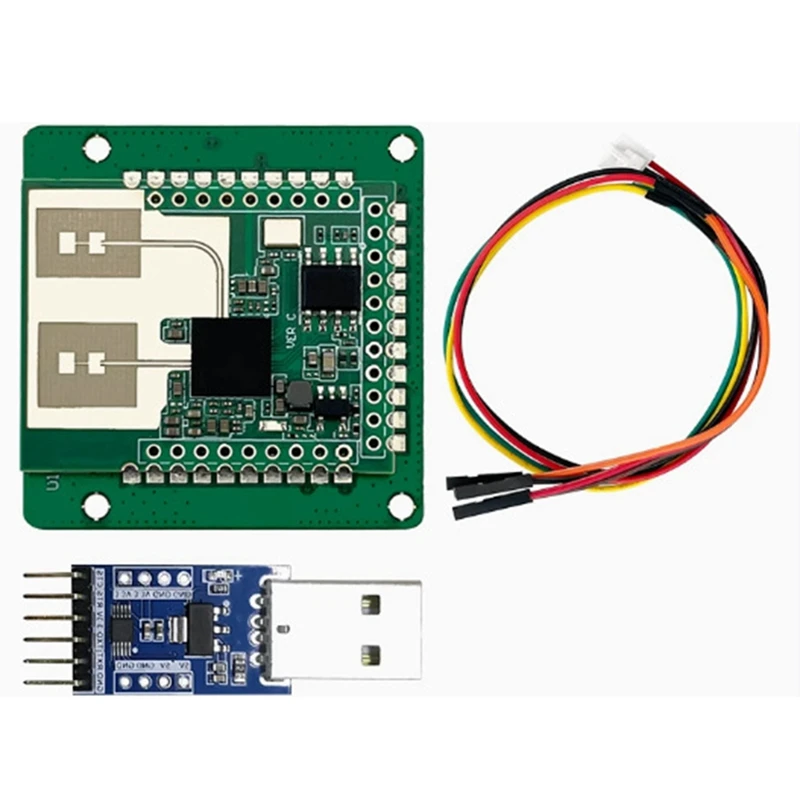 N11R- LD6002H-60G-Módulo de radar-Kit de respiração e batimentos cardíacos-detecção-Modulo de radar-sem contato-Monitoramento inteligente-módulo