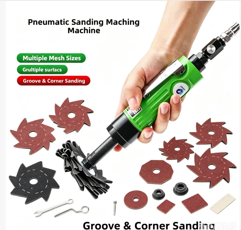 Furniture factory woodworking polishing machine, pneumatic octagonal sand polishing machine, sandpaper machine, grinding machine