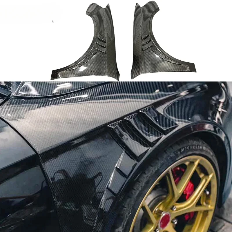 

A3 S3 High Quality Carbon Fiber Front Wheel Fender For Audi A3 S3 RS3 2014-2020 Upgraded Car Front Side Air Vent Fender Bodykit