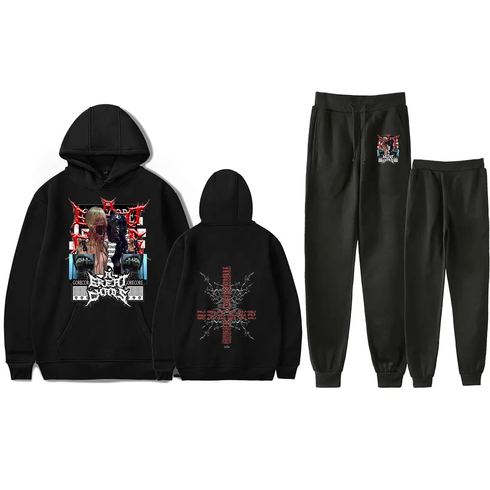 

Ken Carson Vintage 90s PULLOVER Fashion Merch Hoodies Set Men Women Hoodies Pants Two-Piece Sport