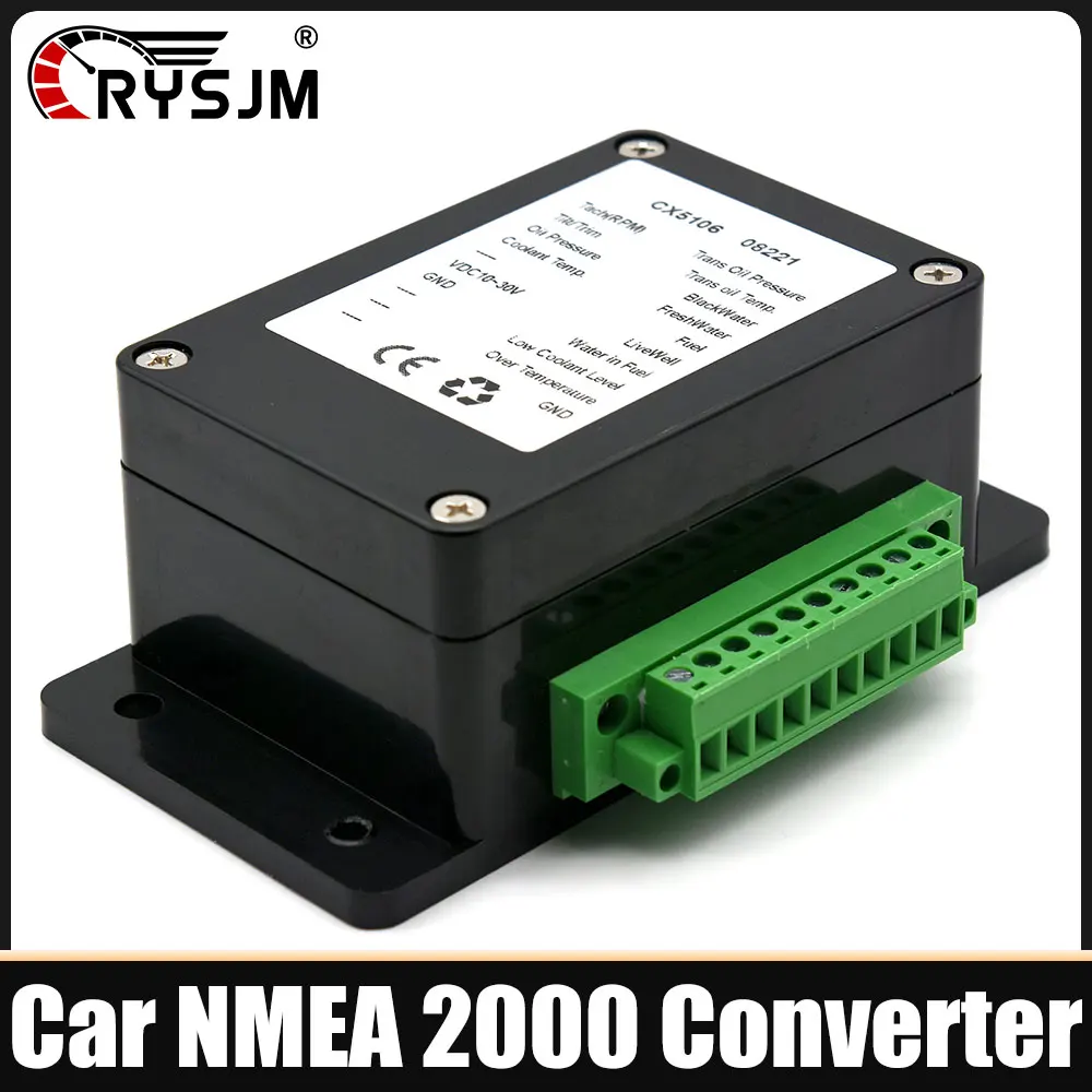 

5 Pin NMEA 2000 Converter Sensor Car Auto Parts Signal NMEA2000 Connector Adapter Box Converter Car Accessories for ALL SENSOR