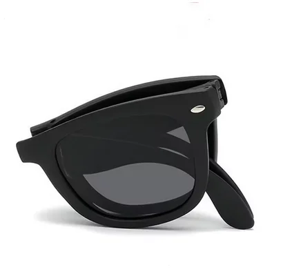 Neue Modische Faltbare Sonnenbrille für Herren Markendesigner-Brillen für Damen Faltbare Modische Quadratische Tragbare Outdoor-Sport-Sonnenbrille für Männer – Detail 5