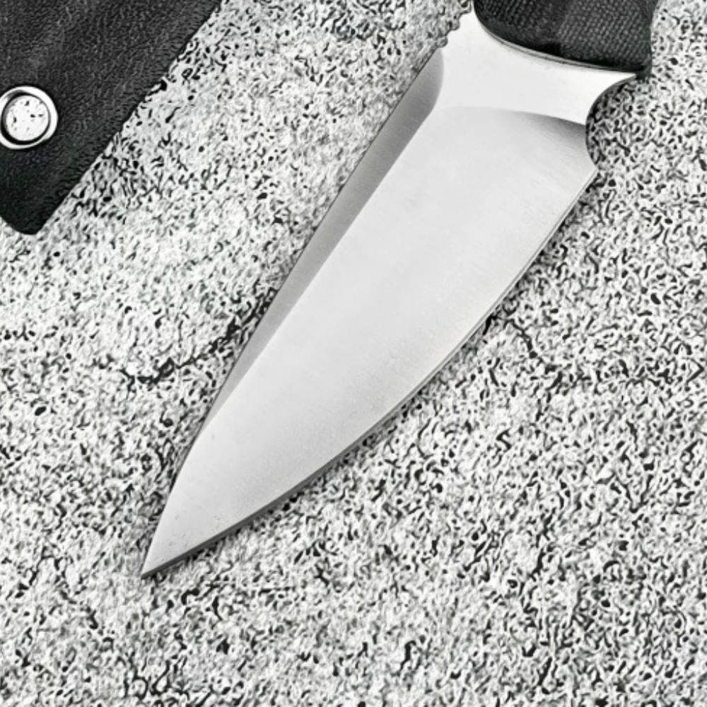 التكتيكية في الهواء الطلق شفرة مثبتة سكين G10 مقبض صلابة عالية 8Cr13Mov شفرة البرية بقاء الدفاع القتال الغابة EDC أدوات