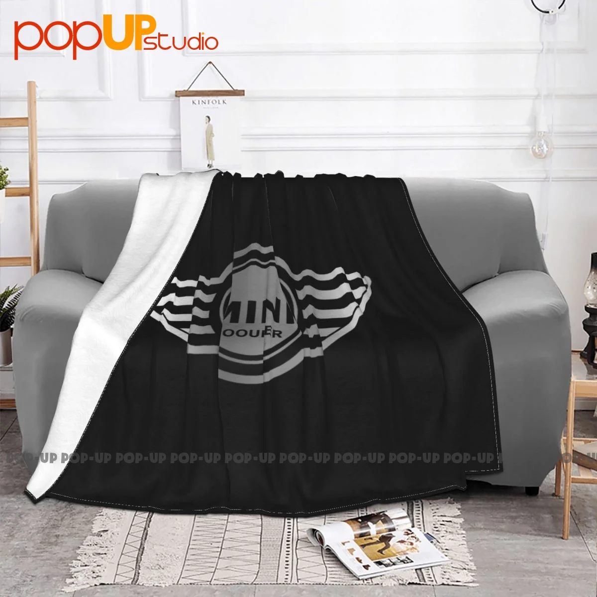 Mini Cooper 01 Blanket Bedding Home Decor Sofa Dedicated