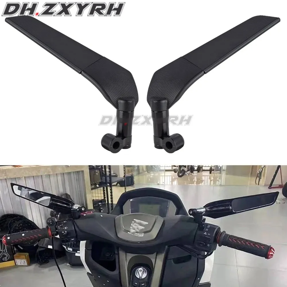 

New Cool Modified Universal Rotating Fixed Wind Wing Rearview Mirror For Yamaha XSR900 XSR700 XSR155 TDM 900 850 XJR 1300 1200