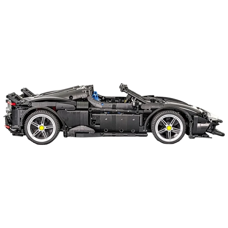 Supercar 849 MOC Bricks High Performance Sports Vehicle Model DIY Assembly Brick Set Collectible Display Scene