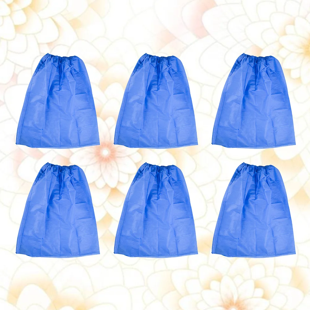 10 PCS Washcloths Sweat Steaming Towel Sauna Bath Skirt Customer Service Blue Women's