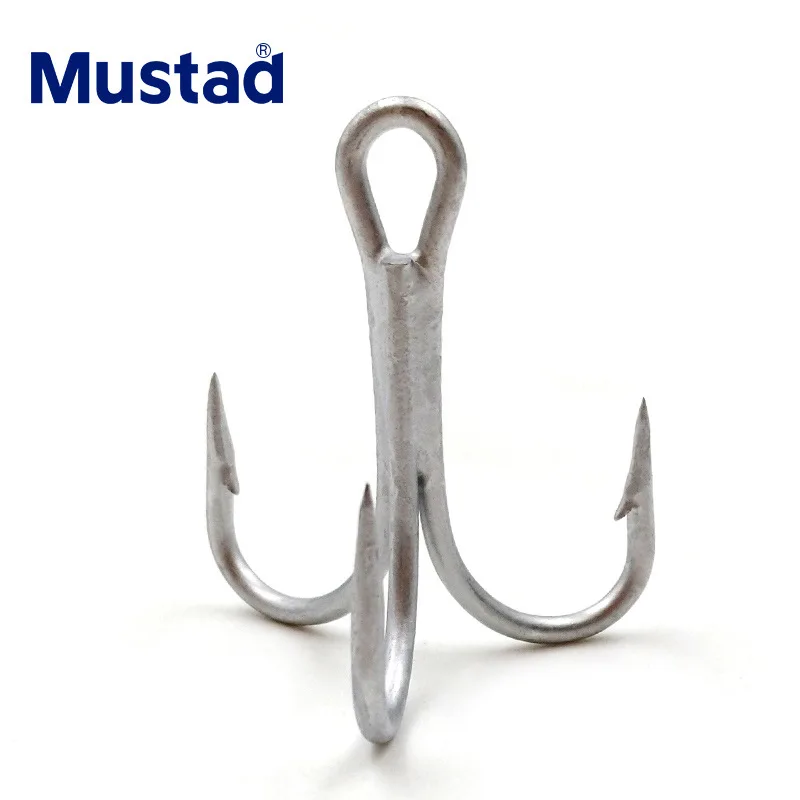 

Mustad Treble Hooks 7794DS Sea Fishing Hooks 3 X Bold 3 X Strengthen DACROMET Treated Seawater Resistant Ocean Hooks Pesca